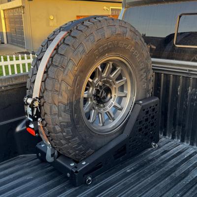 Tactical Series Bed-Mount Spare Tire Carrier Chassis Unlimited