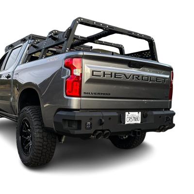 19-24 Chevrolet Silverado/GMC Sierra 1500 Attitude Rear Bumper No Parking Sensors Chassis Unlimited