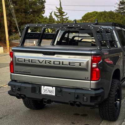 19-24 Chevrolet Silverado/GMC Sierra 1500 Attitude Rear Bumper No Parking Sensors Chassis Unlimited