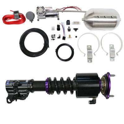 RS Coilovers w/ Front Air Cups + Silver Control System 14+ Porsche Macan Base D2 Racing