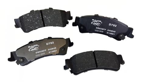 Brake Pads Rear Cadillac Chevy GMC BAER Sport