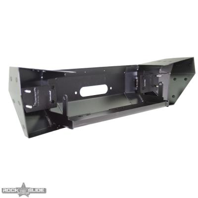 Jeep JL Shorty Front Bumper For 18-Pres Wrangler JL Complete With Winch Plate Rigid Series Rock Slide Engineering