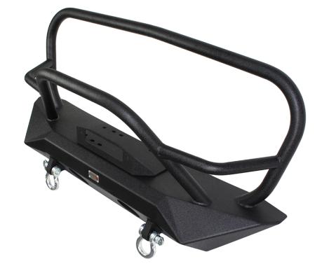 Jeep JK Front Winch Bumper W/Grille Guard 07-18 Wrangler JK Manowar Series Fishbone Offroad