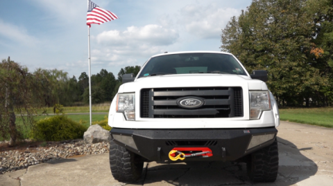 09-14 F150 Pelican Front Bumper Fishbone Offroad