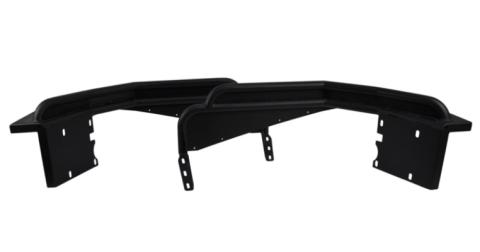 Jeep TJ Tube Fender Set Of 4 Front and Rear 97-06 Wrangler TJ Steel Black Textured Powdercoat Fishbone Offroad