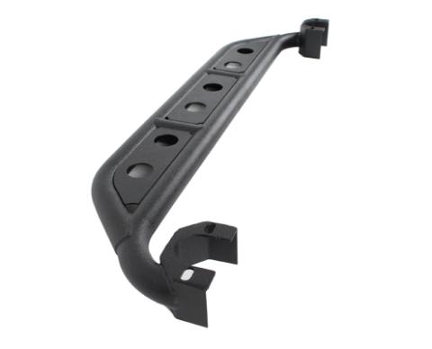 Jeep Wrangler Side Steps 07-18 Wrangler JK 4 Door Steel Black Textured Powdercoat Fishbone Offroad