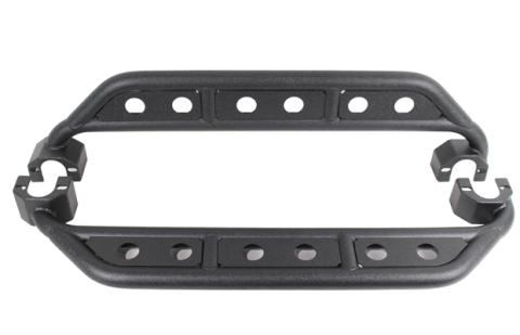 Jeep Wrangler Side Steps 07-18 Wrangler JK 2 Door Steel Black Textured Powdercoat Fishbone Offroad