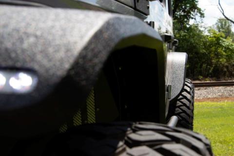 Wrangler Rear Fenders Elite Steel For 18-Pres Wrangler JL Fishbone