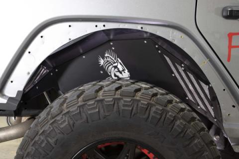 Aluminum Inner Fenders For 18-Current Jeep Wrangler JL and Wrangler Unlimited JLU Fishbone Offroad