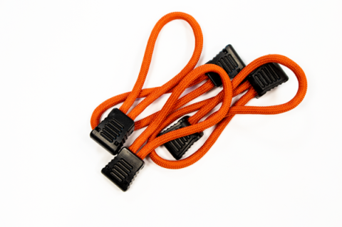 Paracord Zipper Pulls 5 Pcs Mango Fishbone Offroad