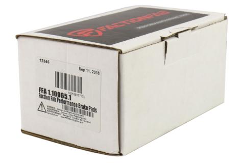 F Spec Front Brake Pads Subaru WRX 2002-2003 FactionFab