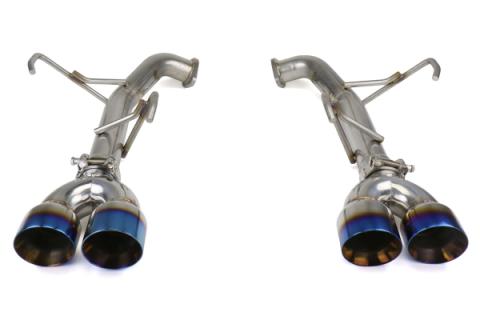 Axle Back Exhaust Burnt Tip WRX / STI 2011-2014 Sedan FactionFab