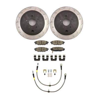 Brake Upgrade Kit BRZ / FR-S / 86 Rear w/ Vented Rotor FactionFab