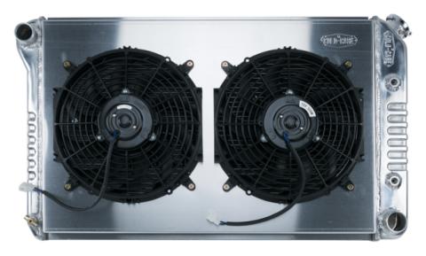 80-87 G-Body Aluminum Performance Radiator Dual Fan Kit Cold Case Radiators
