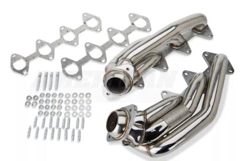 2005-2010 Mustang GT Shorty Headers 304 Stainles Pypes Performance Exhaust