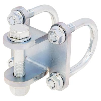 Steering Stabilizer Shock Bracket Kit 07-18 Wrangler JK For 1 5/8 Inch Tube Tie Rod For Use w/ JK-9703 Kit RockJock 4x4