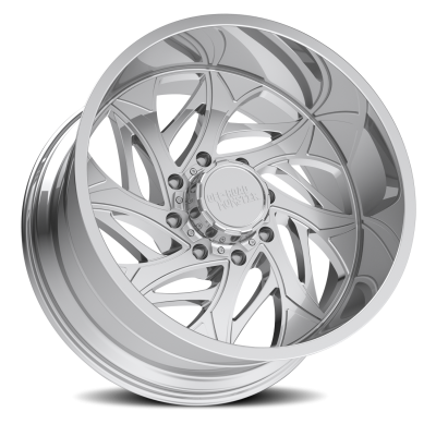 Aluminum Wheels 24x14 M28 C Series Chrome 5 On 127/5 On 139.7 Bolt Pattern -44 Offset Off Road Monster