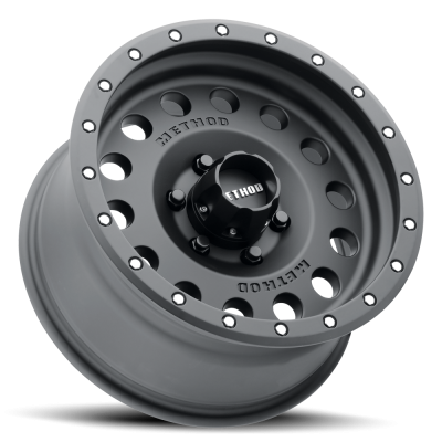 Aluminum Wheels 17x8.5 Hole MR307 Bolt Pattern 6 On 135 Offset 0 Lip Size 3.07 Matte Black MB Method