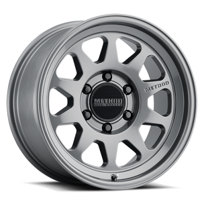 Aluminum Wheels 17x8 MR316 Bolt Pattern 6 On 135 Offset 25 Lip Size 1.5 Gloss Titanium TT Method