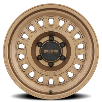 Aluminum Wheels 17x8.5 MR320 Bolt Pattern 6 On 135 Offset 0 Lip Size 2.76 Method Bronze BZ Method