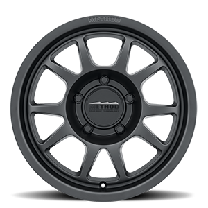 Aluminum Wheels 16x8 Bead Grip MR702 Bolt Pattern 5 On 165.1 Offset 0 Lip Size 1.18 Matte Black MB Method