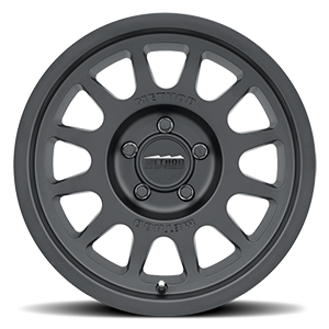 Aluminum Wheels 15x7 Bead Grip MR703 Bolt Pattern 5 On 100 Offset 15 Lip Size 1.18 Matte Black MB Method