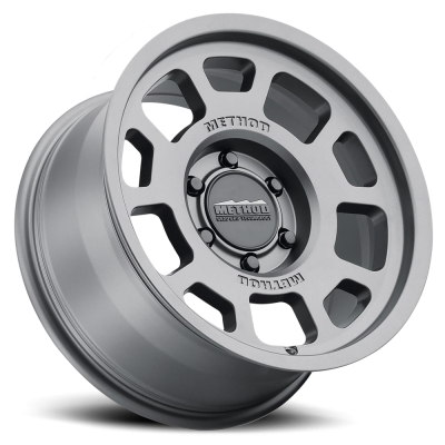 Aluminum Wheels 18x9 Bead Grip MR705 Bolt Pattern 6 On 135 Offset 18 Lip Size 1.22 Titanium SL Method