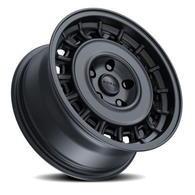 Aluminum Wheels 17x8.5 502SB Arvo Satin Black 5 On 127 Bolt Pattern 78.1 Bore 0 Offset Nomad Wheels