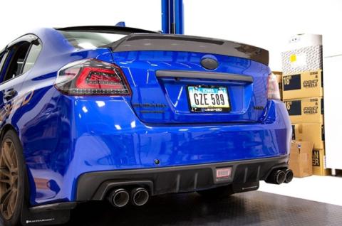 Single Point Duckbill Trunk Spoiler (Carbon Fiber) 15-Present Subaru WRX/STI OLM Outside Line Motoring