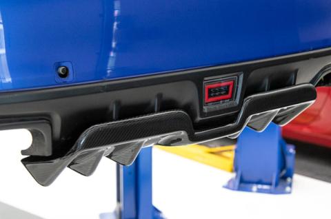 A1 Style Carbon Fiber Rear Diffuser- 15-Present Subaru WRX STI OLM Outside Line Motoring