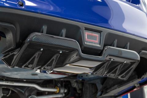 A1 Style Carbon Fiber Rear Diffuser- 15-Present Subaru WRX STI OLM Outside Line Motoring