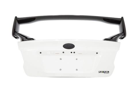 Carbon Fiber OEM STI Style Spoiler w Carbon Bases 15-Present Subaru WRX/STI OLM Outside Line Motoring