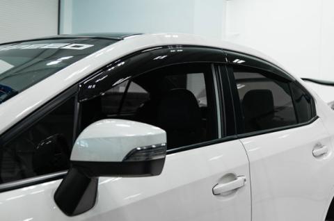 OE Style Rain Guards 15-21 Subaru WRX STI OLM Outside Line Motoring