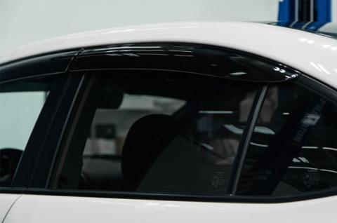 OE Style Rain Guards 15-21 Subaru WRX STI OLM Outside Line Motoring