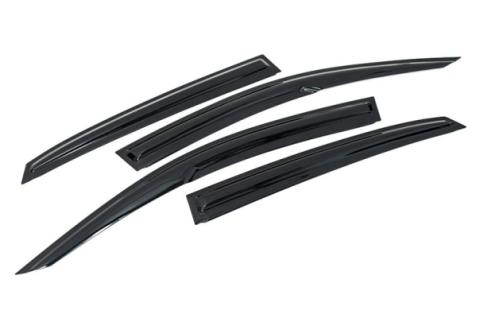 MG Style Rain Guards 16-21 Honda Civic 5D Hatch OLM Outside Line Motoring