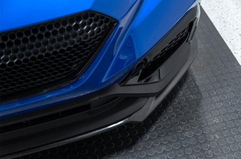 S Style Carbon Fiber Front Lip 22 Subaru WRX OLM Outside Line Motoring