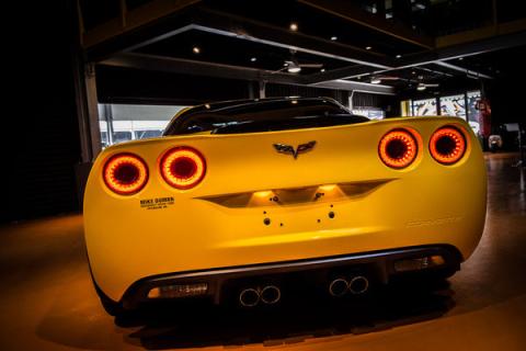 05-13 Corvette C6 Sequential Taillights Red Infinite Series OLM