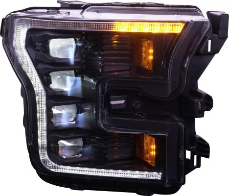 2015-2017 Ford F150 Bi-Beam Headlights Infinite Series White DRL OLM