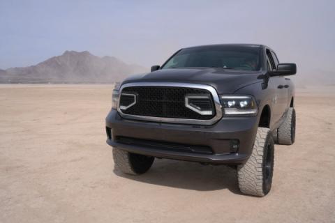 2009-2014 Dodge Ram Bi-Beam Headlights Infinite Series White DRL OLM