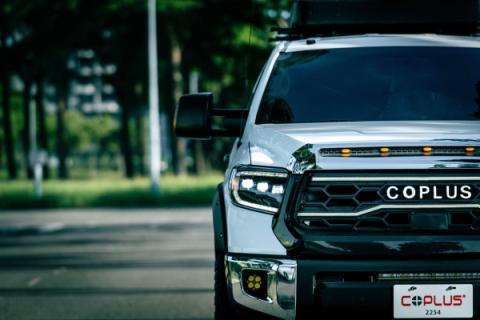 2014-2021 Toyota Tundra Bi-Beam Headlights Infinite Series White DRL OLM