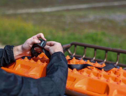 1 Inch x 12' Lashing Cargo Strap 2 Pack Bullring