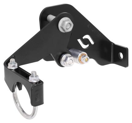 Currectlync Wrangler JK High Steer Front Trac Bar Relocation And Steering Stabilizer Shock Mount Axle Bracket RockJock 4x4
