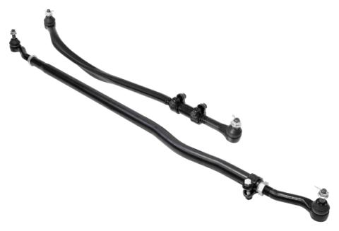 Currectlync Jeep JL/JT High Steer Kit For Ram Assist And Non-Rubicon Axle. Incl. Knuckles Drag Link Tie Rod Trac Bar Reloc/Ram Mount Axle Bracket Ram Assist Tie Rod Clamp RockJock 4x4