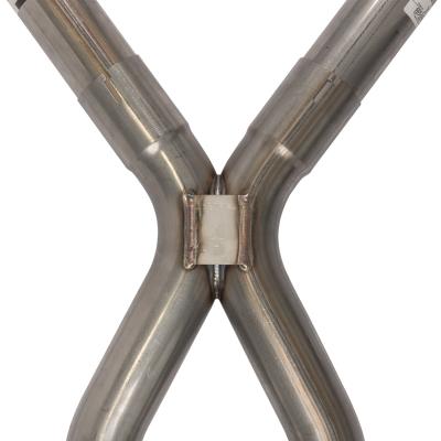 1966-71 Ford Fairlane 2.5 Inch X-Pipe Crossmember Back Quarter Panel Exit Exhaust Violator Mufflers Pypes Performance Exhaust