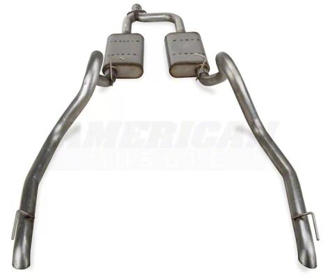 1998-2004 Mustang V6 Converter Back Exhaust System 409 Stainless Street Pro Mufflers Pypes Performance Exhaust