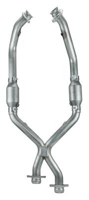 Cat Back Exhaust System 98-04 Mustang V6 Split Rear Dual Exit 2.5 in Intermediate Pipe And Tailpipe Street Pro Muffler/Hardware/3 in Black Tips Incl Natural 409 Stainless Steel Pypes Exhaust