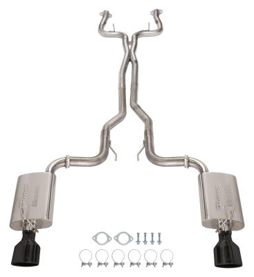 2008-2009 G8 Cat Back Violator Exhaust System 304/409 Stainless Black Powder Coated SGG62VB