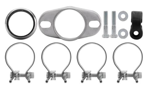 2005-15 Tacoma Cat-Back Exhaust With Street Pro Muffler & Black Tips STT20SB