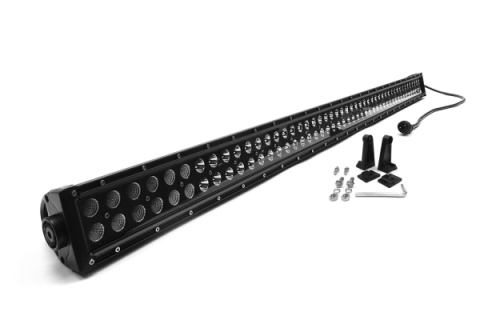 50 Inch LED Light Bar Black Series Straight Dbl Row Combo Flood/Beam 288W Dt Harness 79900 25,920 Lumens Top Gun Customz