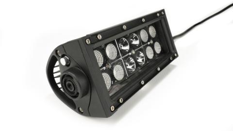 6 Inch LED Light Bar Dbl Row Combo Amber/White Flood/Beam 72W Dt Harness 79900, 79904 2,160 Lumens Top Gun Customz